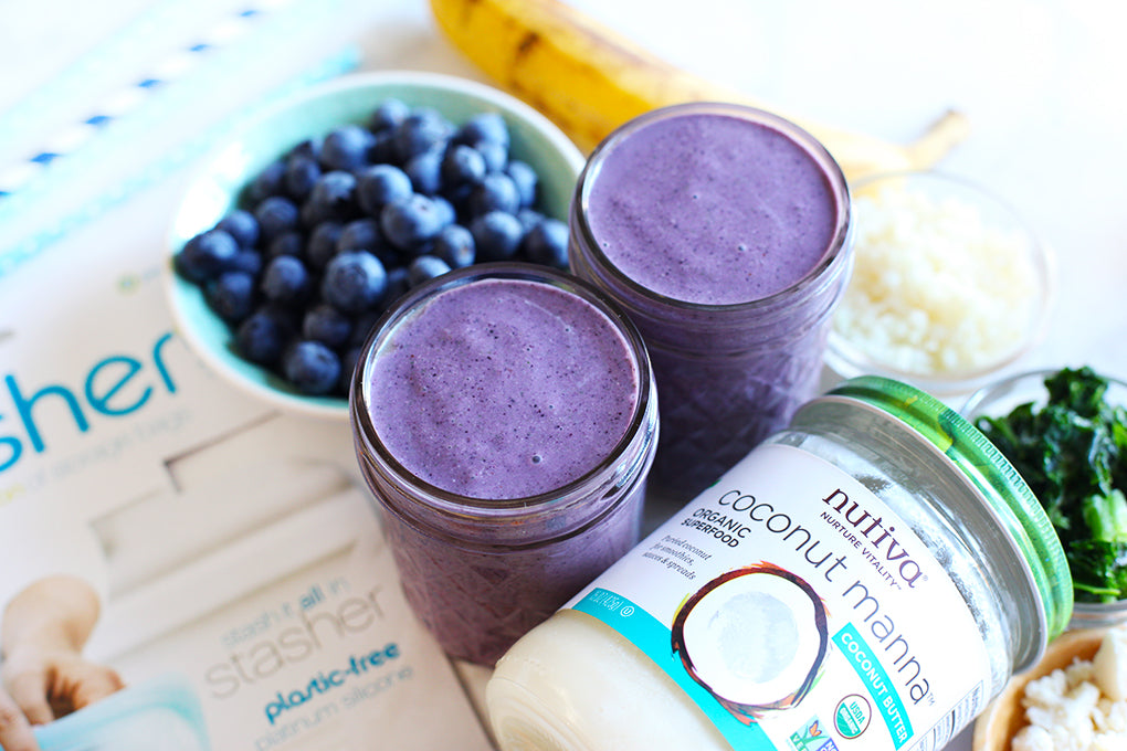 3 Stasher Smoothie Prep Recipes