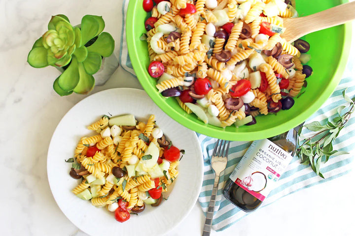 Greek Summer Pasta Salad