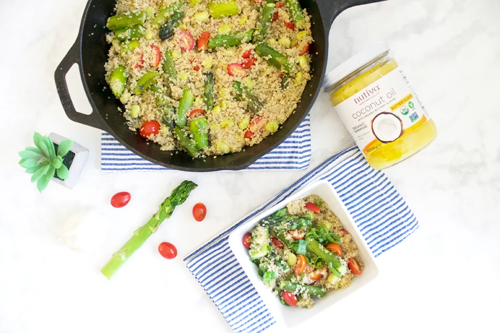 Buttery Quinoa Saute