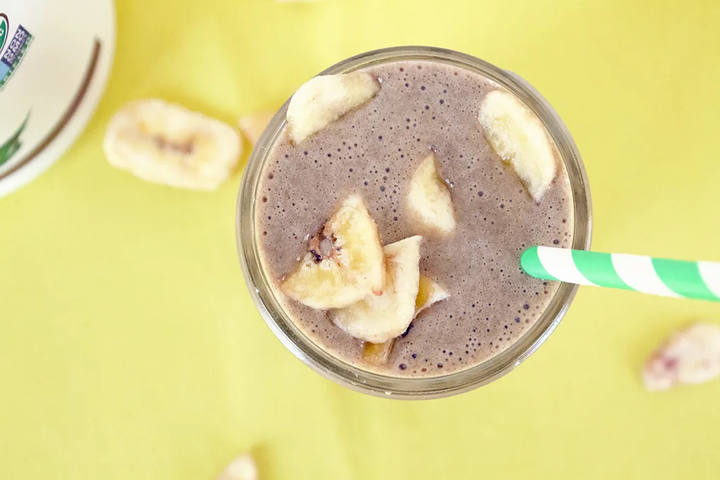 Organic Hemp Protein Chunky Monkey Smoothie