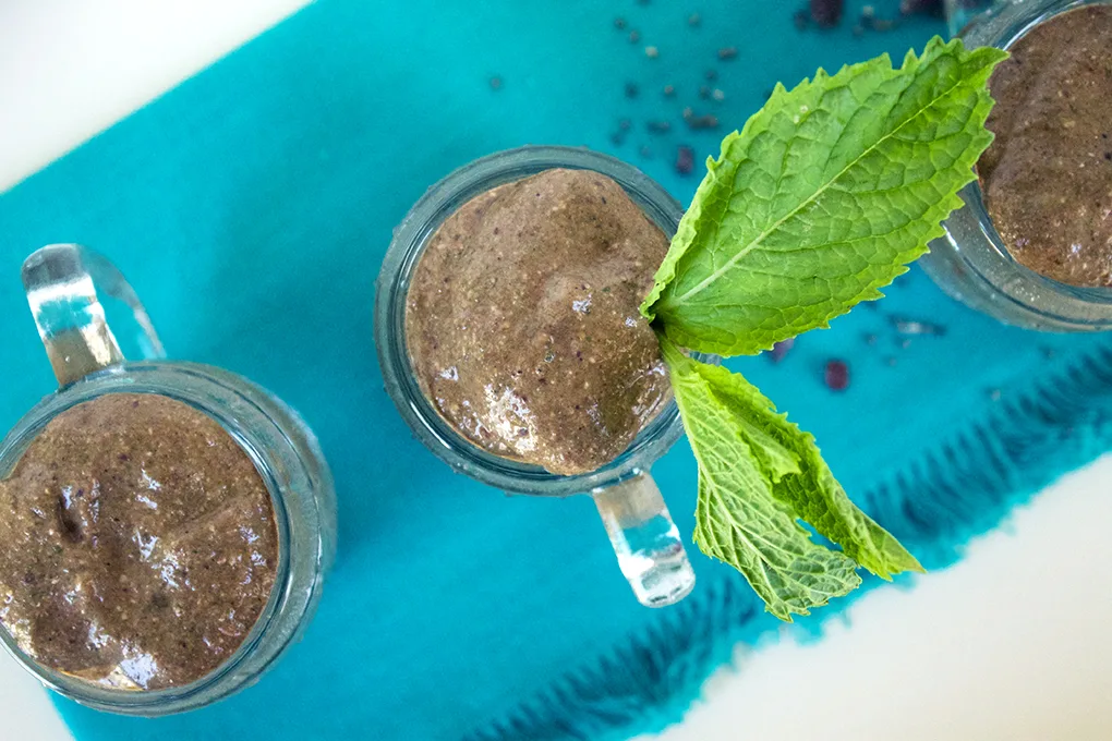 Chocolate Mint Chip Smoothie