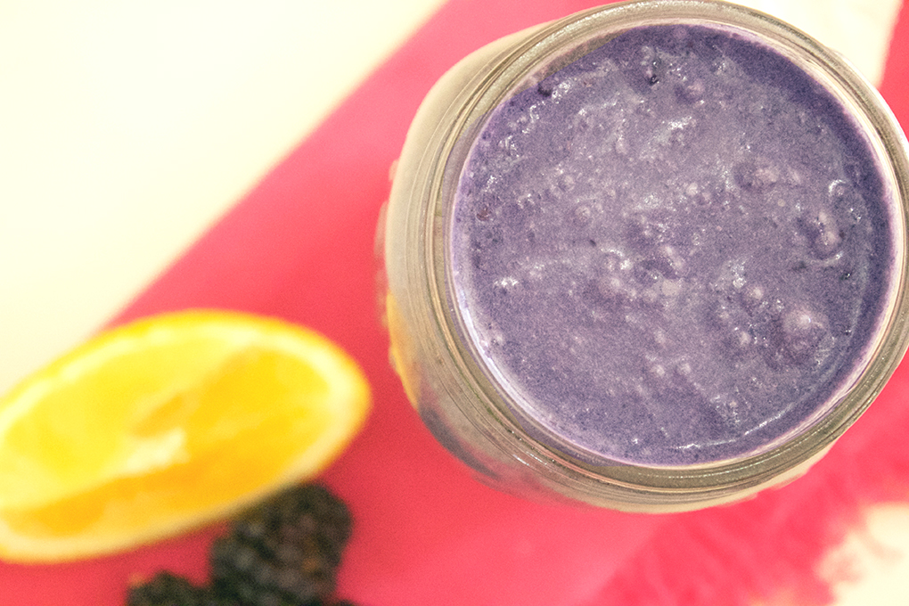 Blackberry-Citrus Rise‘n Shine Smoothie