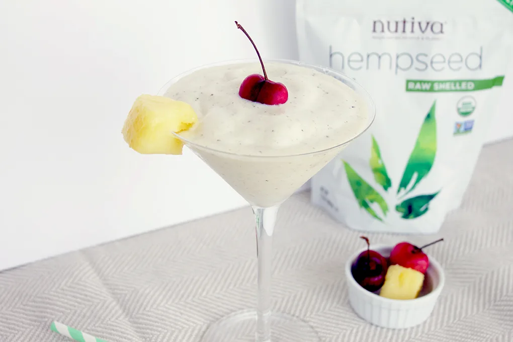 Pina Colada Hemp Smoothie