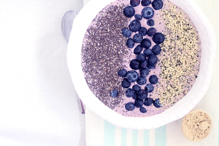 Blueberry Protein Smoothie Bowl