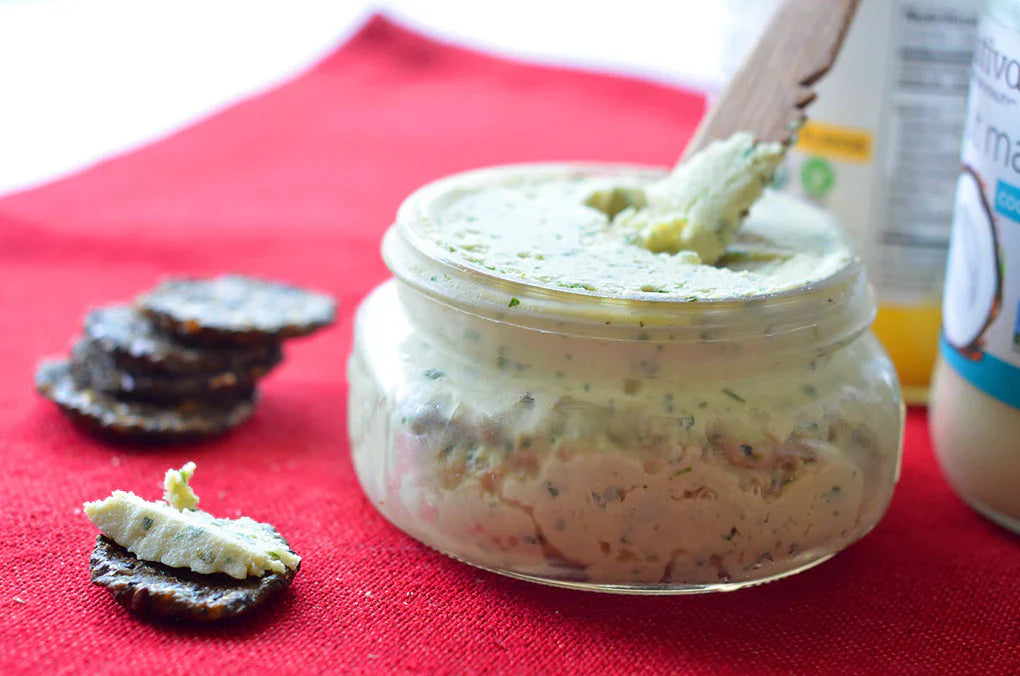 Easy Vegan Herb Cheese