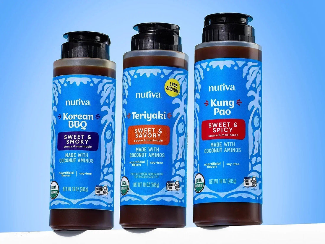 Introducing Nutiva Organic Marinades & Sauces