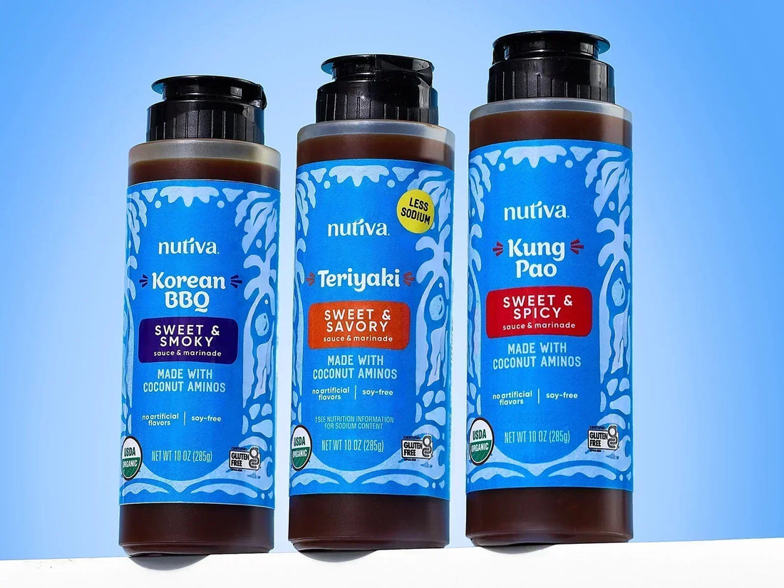 Introducing Nutiva Organic Marinades & Sauces
