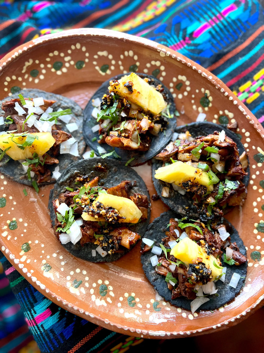 Mushroom Tacos al Pastor