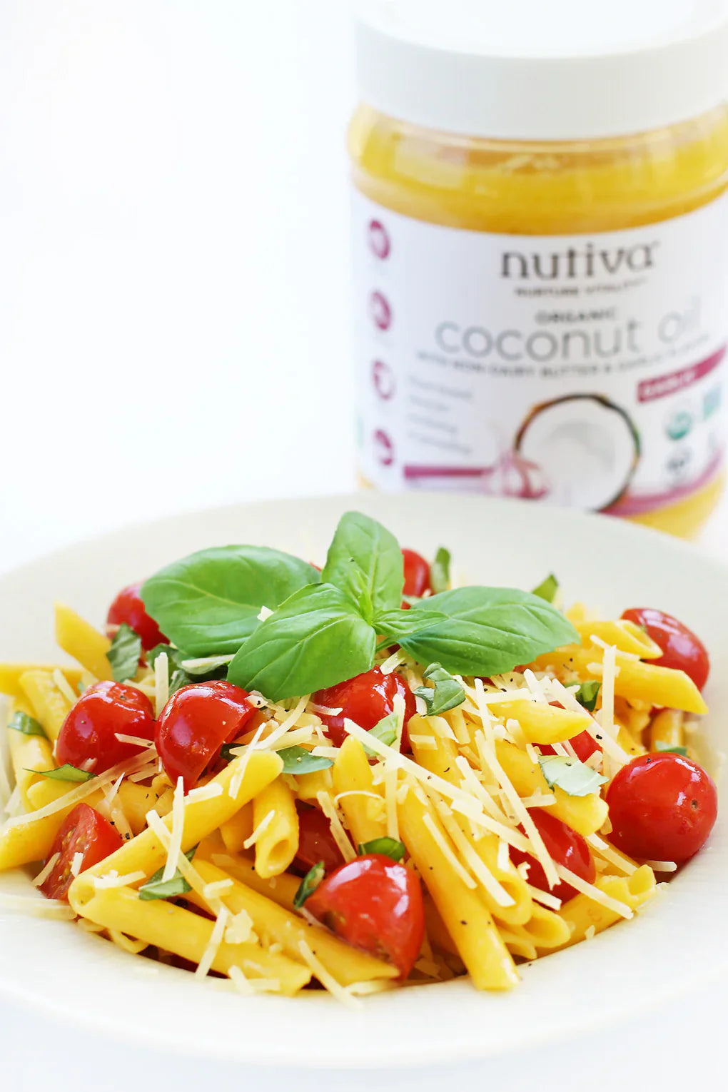 Fresh Tomato Basil Penne Pasta