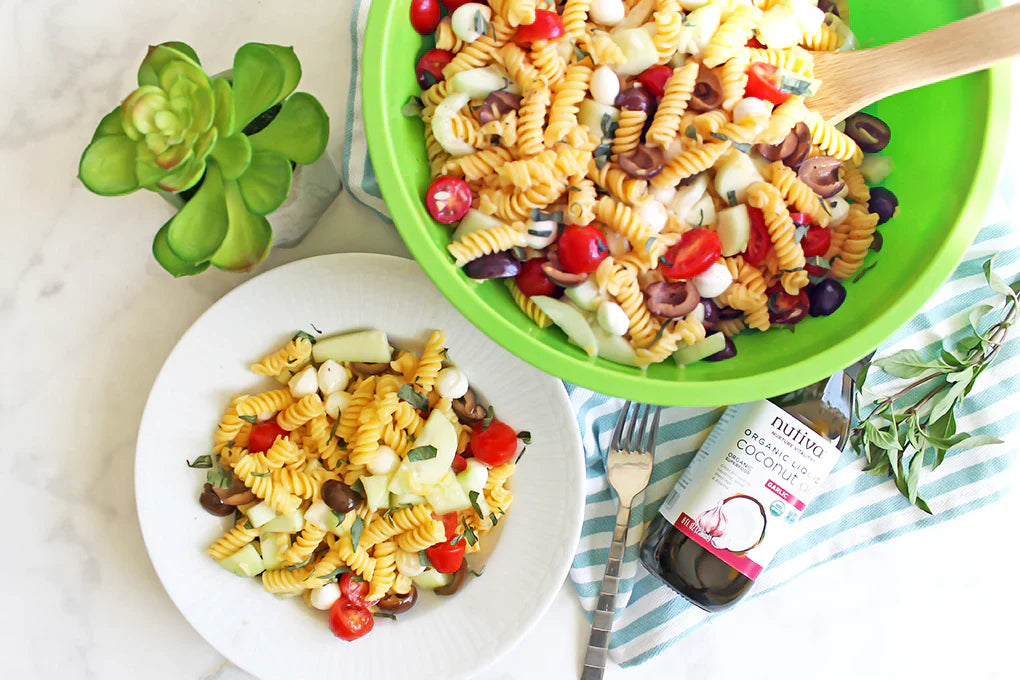 Greek Summer Pasta Salad