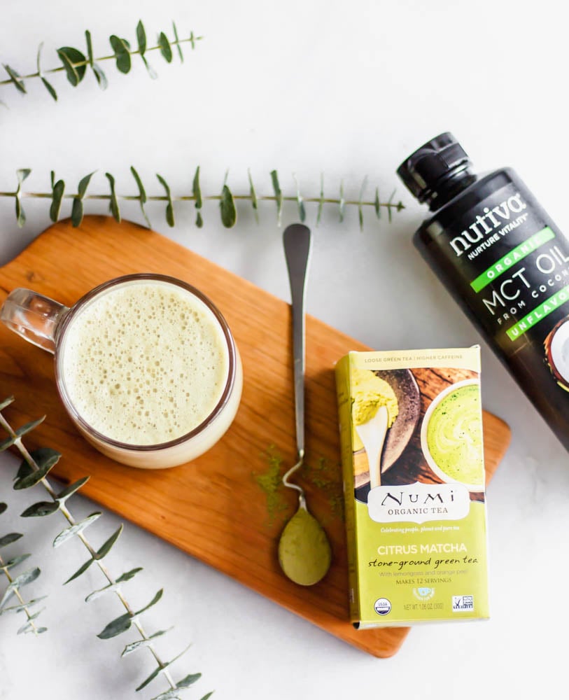 MCT Citrus Matcha Latte
