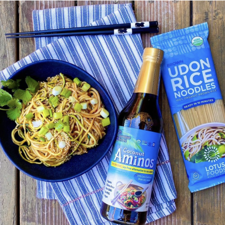 Quick & Easy Spicy Udon Stir Fry with Coconut Aminos