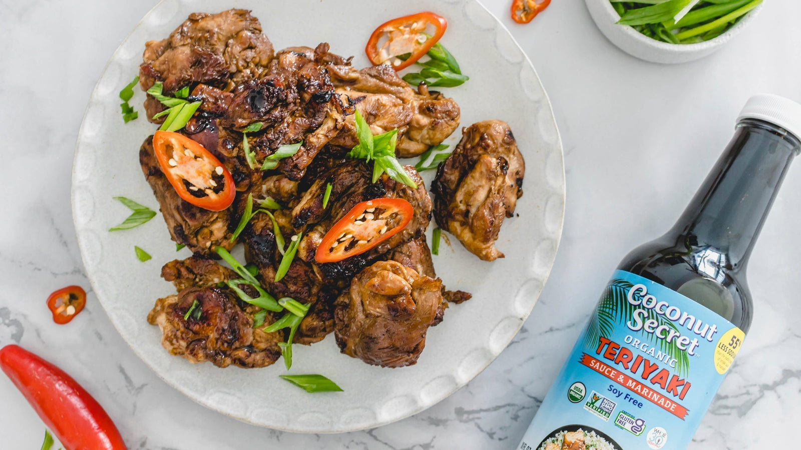 Sweet & Sticky Grilled Teriyaki Chicken