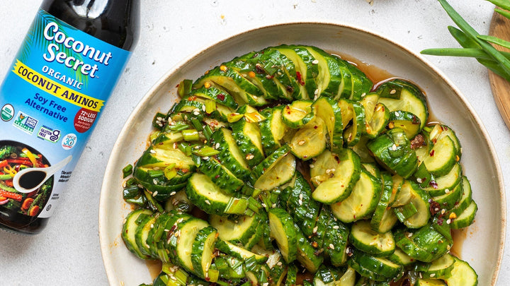 Viral Asian Spiral Cucumber Salad