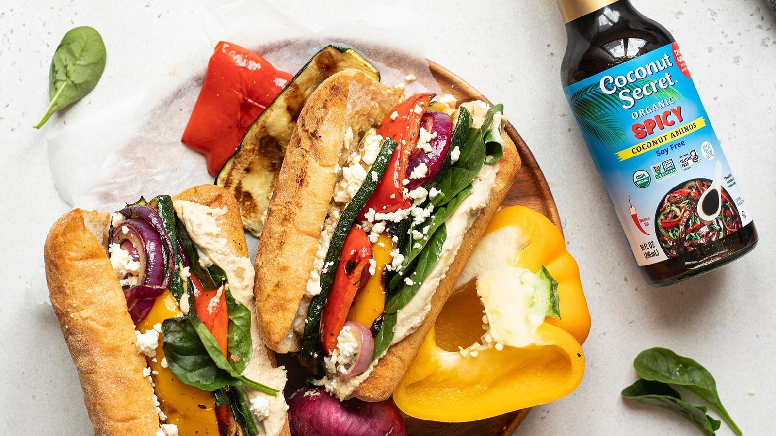 Grilled Summer Vegetable Sandwich