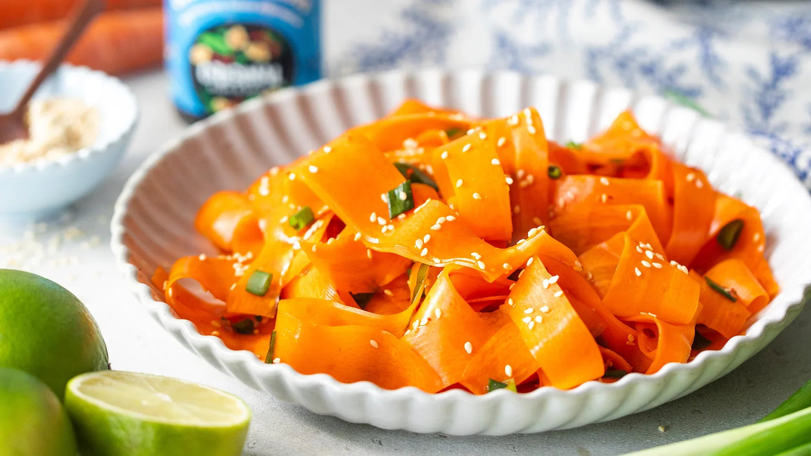 Viral Shaved Carrot Salad