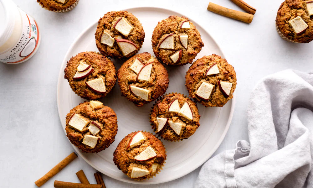 Paleo Spiced Pear Muffins