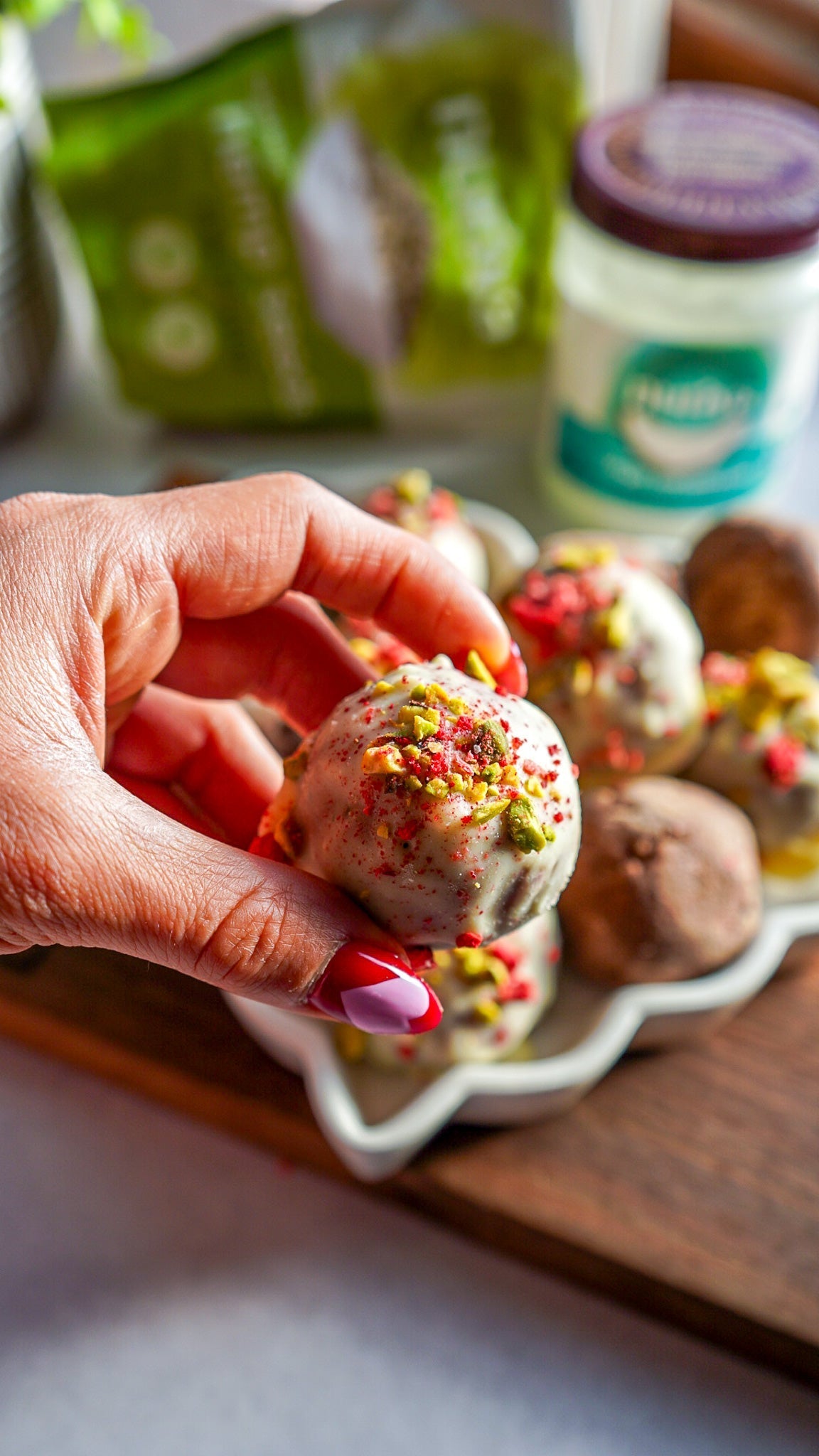 Raspberry Chocolate Truffles