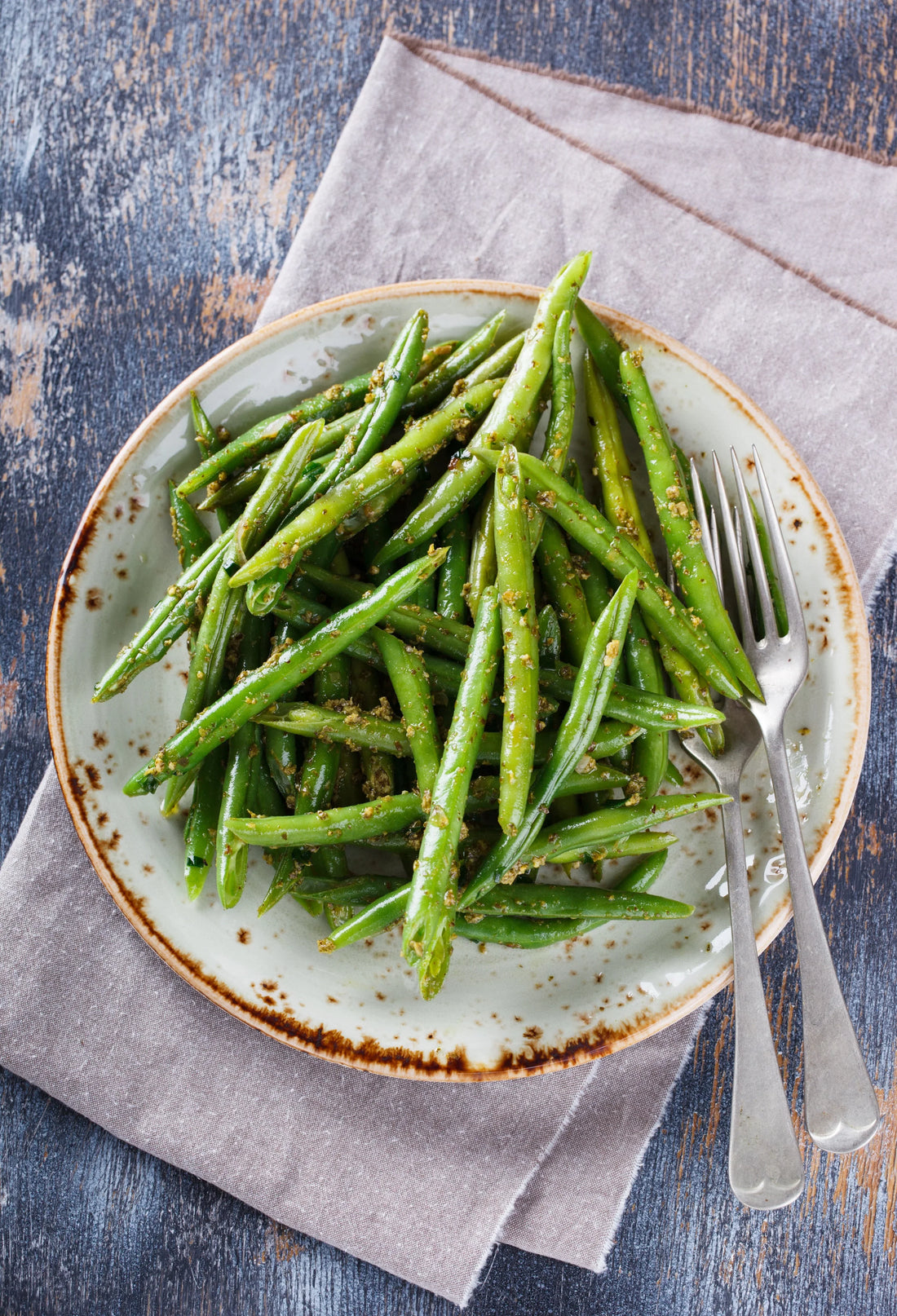 Stir Fried Garlic & Ginger Green Beans