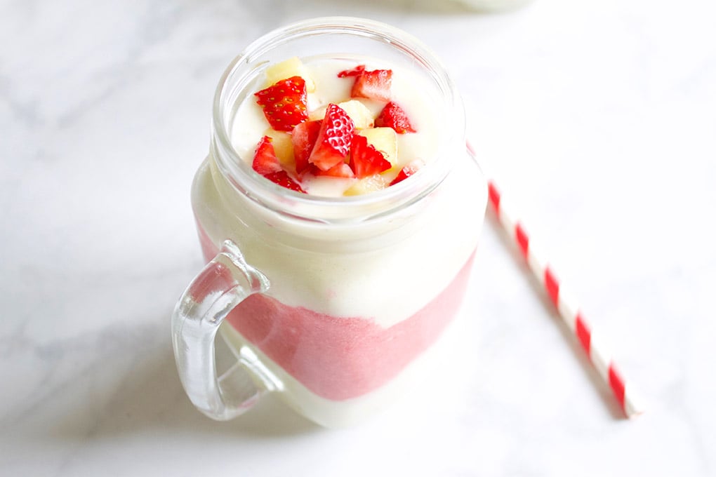 Strawberry Pina Colada Smoothie