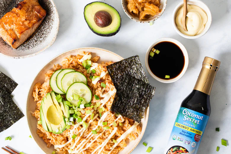 TikTok Salmon Rice Bowl