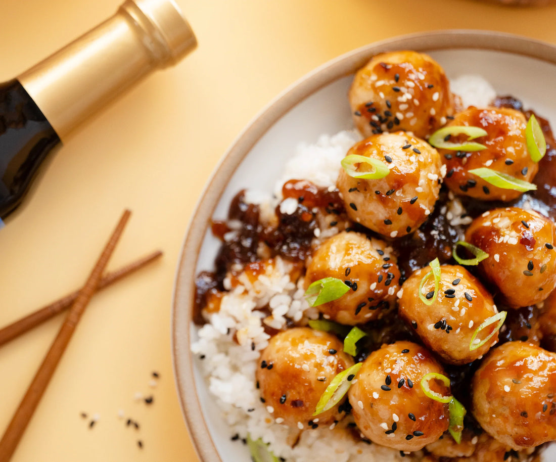 Orange Chicken Meatballs