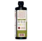 Bottle of Nutiva Organic Hemp Seed Oil with label on a white background